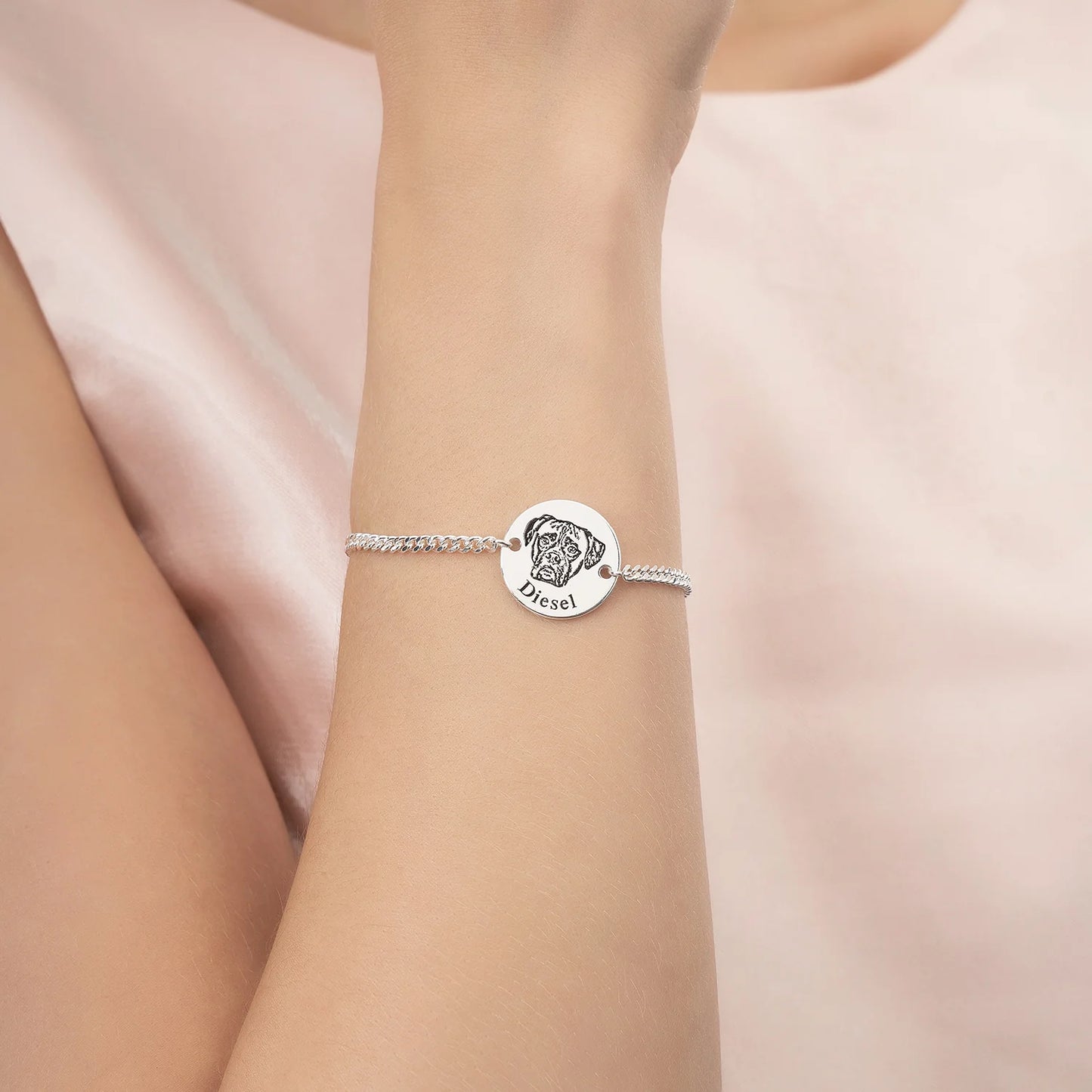 Personalizovaný náramek s obličejem domácího mazlíčka