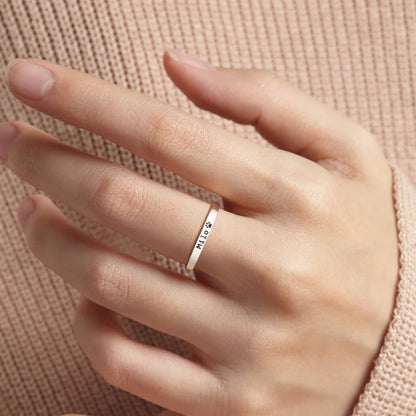 Personalizovaný prsten se jménem domácího mazlíčka