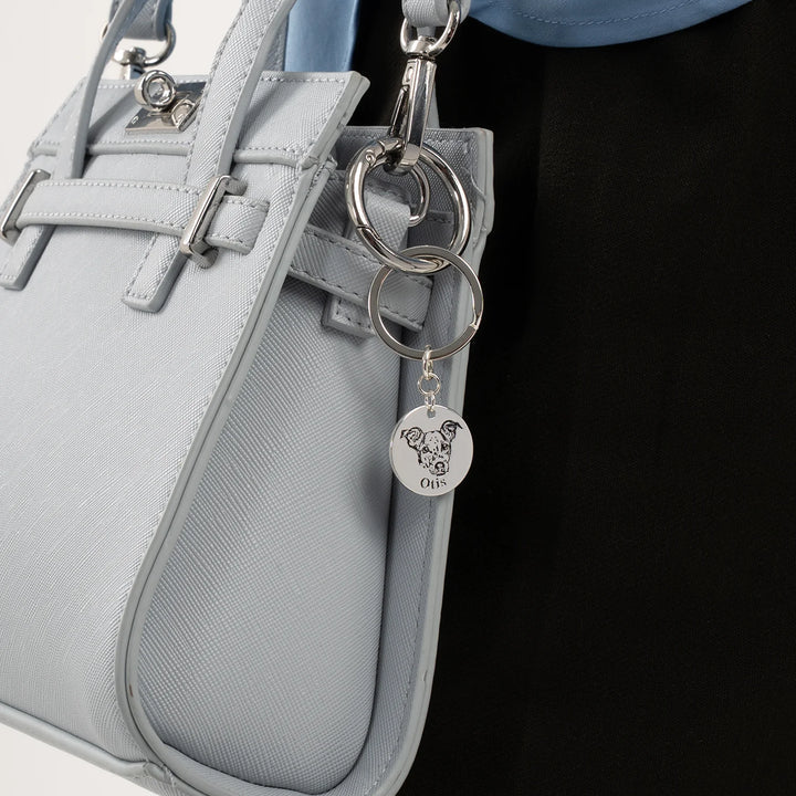 Personalizovaná klíčenka s obličejem mazlíčka