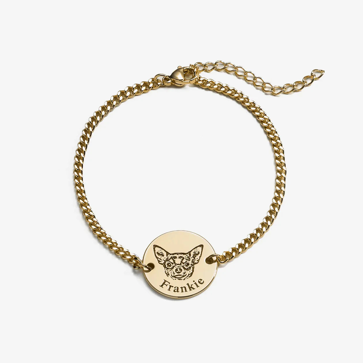 Personalizovaný náramek s obličejem domácího mazlíčka
