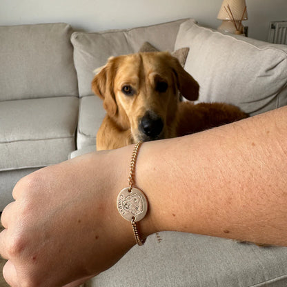 Personalizovaný náramek s obličejem domácího mazlíčka