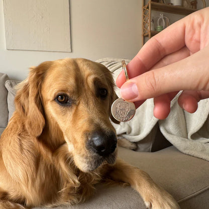 Personalizovaná klíčenka s obličejem mazlíčka