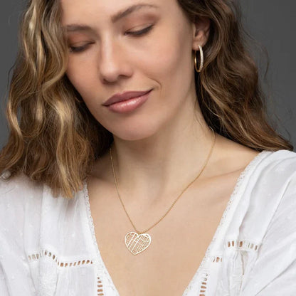 Personalizovaný mapový náhrdelník