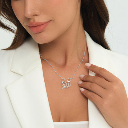 Personalizovaný náhrdelník se jménem kočky