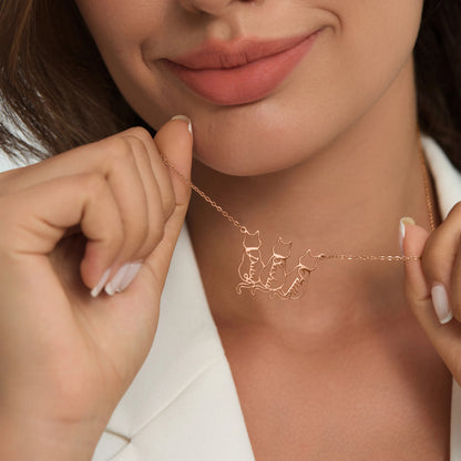 Personalizovaný náhrdelník se jménem kočky